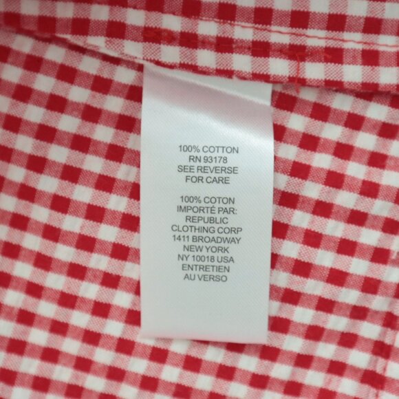 Rachel Zoe Red and White Gingham Bow Detail Dress | 6 - Picture 4 of 9